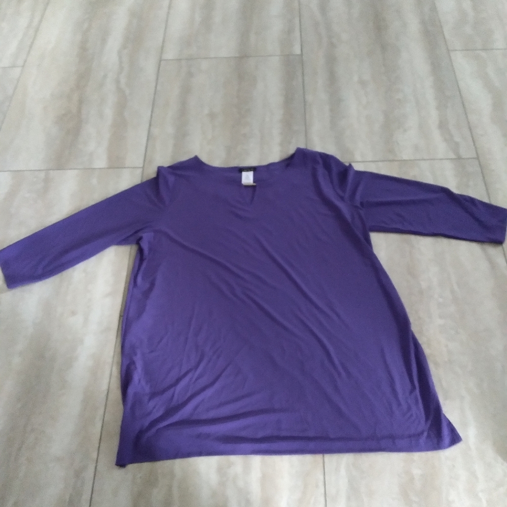 Iman Purple XL Top
